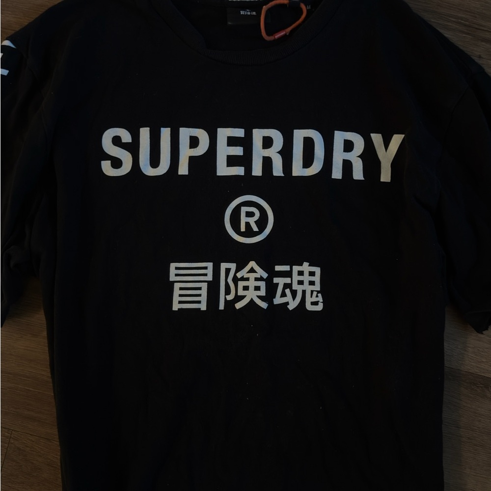 Superdry Black Logo Tee
US M